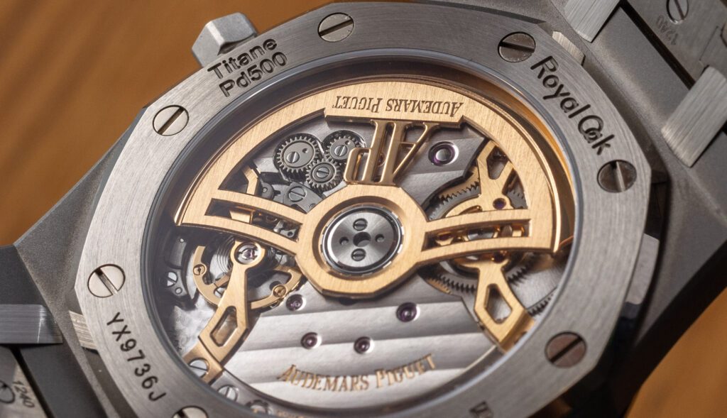 Audemars-Piguet-Royal-Oak-Jumbo-Extra-Thin-Titanium-Bulk-Metal-Glass-Watch-9